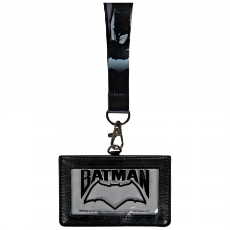 DC Comics Batman Symbol ID Card Holder Lanyard